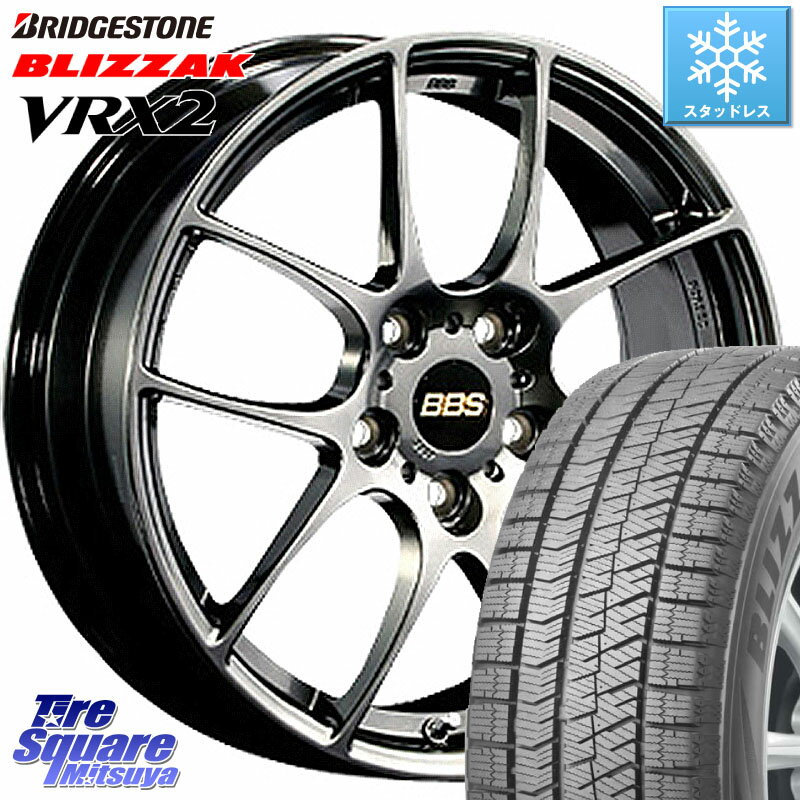 ブリヂストン ブリザック VRX2 スタッドレス ● 215/45R17 BBS RF 鍛造1ピース DB ホイール 17インチ 17 X 7.0J +48 5穴 100 プリウス 86