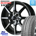 ブリヂストン ブリザック VRX2 スタッドレス ● 2023年製 165/65R14 MANARAY MID Euro Speed S810 ホイール 14インチ 14 X 4.5J +45 4穴 100 ハスラー ソリオ デリカミニ