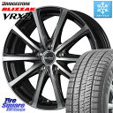 ブリヂストン ブリザック VRX2 スタッドレス ● 2023年製 225/50R17 MANARAY MID EUROSPEED V25 ホイール 17インチ 17 X 7.0J +48 5穴 114.3 WRX S4