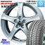 ブリヂストン ブリザック VRX2 スタッドレス ● 2023年製 195/60R16 TARGA type F F5718 ボルベット ホイール 16インチ 16 X 6.5J(C3 A8HN) +25 4穴 108 シトロエン C3エアクロス