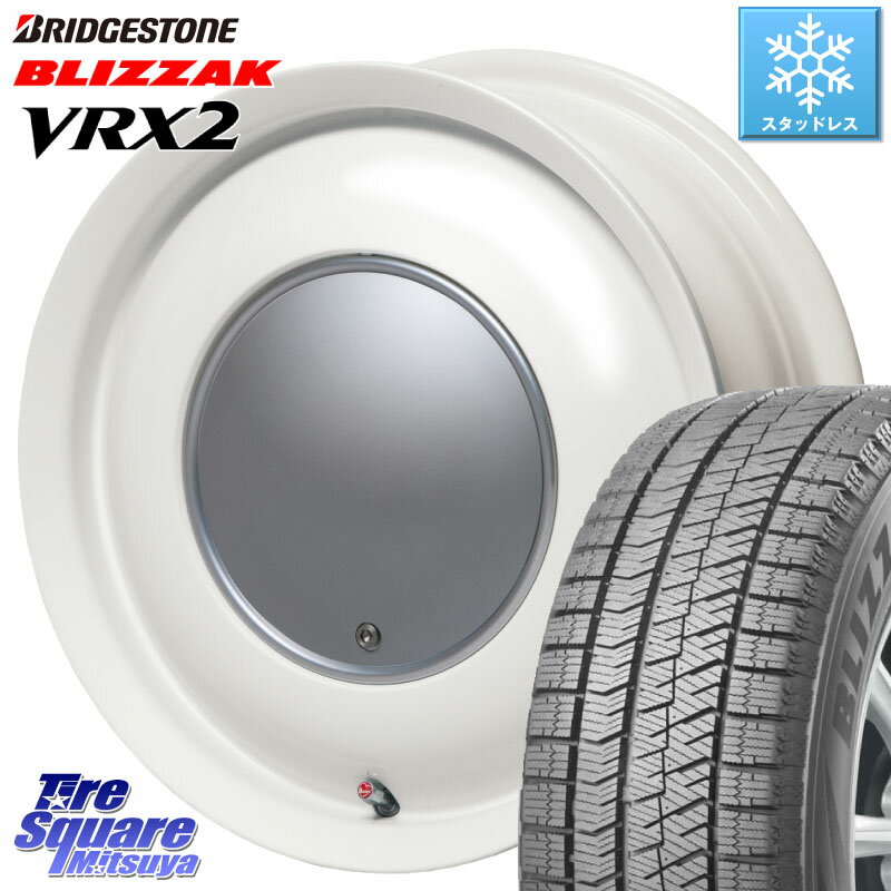 ブリヂストン ブリザック VRX2 スタッドレス ● 165/55R14 ハートボイス ラブリースイートレーベルアナム MW 14インチ 14 X 5.0J +45 4穴 100