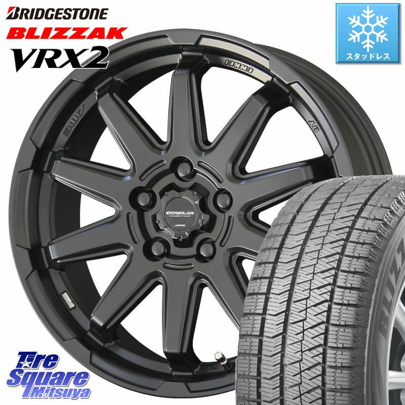 ブリヂストン ブリザック VRX2 スタッドレス ● 在庫● 2023年製 225/60R17 KYOHO キョウホウ CIRCLAR サーキュラー C10S 17インチ 17 X 7.0J +38 5穴 114.3 アルファード エクストレイル デリカ D5 D:5