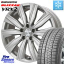 ブリヂストン ブリザック VRX2 スタッドレス ● 2023年製 225/45R18 KYOHO EURO ZWEI R14座面 ツヴァイ FK-10 シルバー 18 X 8.0J(MB W177) +40 5穴 112 メルセデスベンツ Aクラス