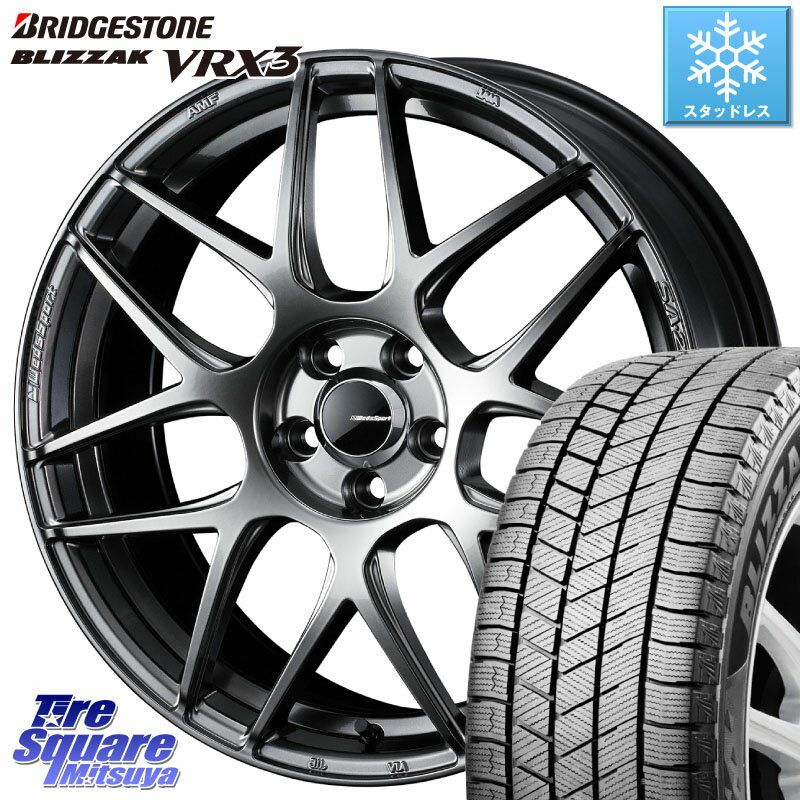 ブリヂストン ブリザック BLIZZAK VRX3 スタッドレス 215/45R18 WEDS 74218 SA-27R PSB ウェッズ スポーツ ホイール 18インチ 18 X 7.5J +45 5穴 114.3 MAZDA3 リーフ VOXY