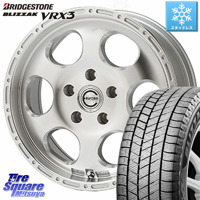 ブリヂストン ブリザック BLIZZAK VRX3 スタッドレス 195/55R16 MEIWA Blood Stock One Piece ホイール 16インチ 16 X 7.0J +45 5穴 100