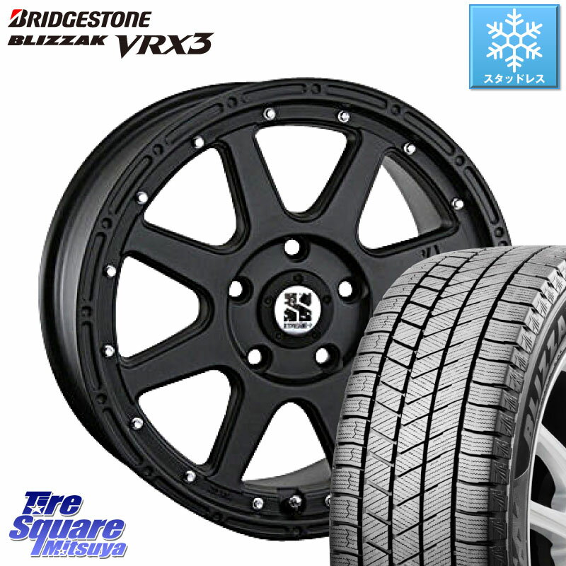 ブリヂストン ブリザック BLIZZAK VRX3 スタッドレス 215/65R16 MLJ XTREME-J エクストリームJ ホイール 16インチ 16 X 7.0J +35 5穴 114.3 アルファード エクストレイル