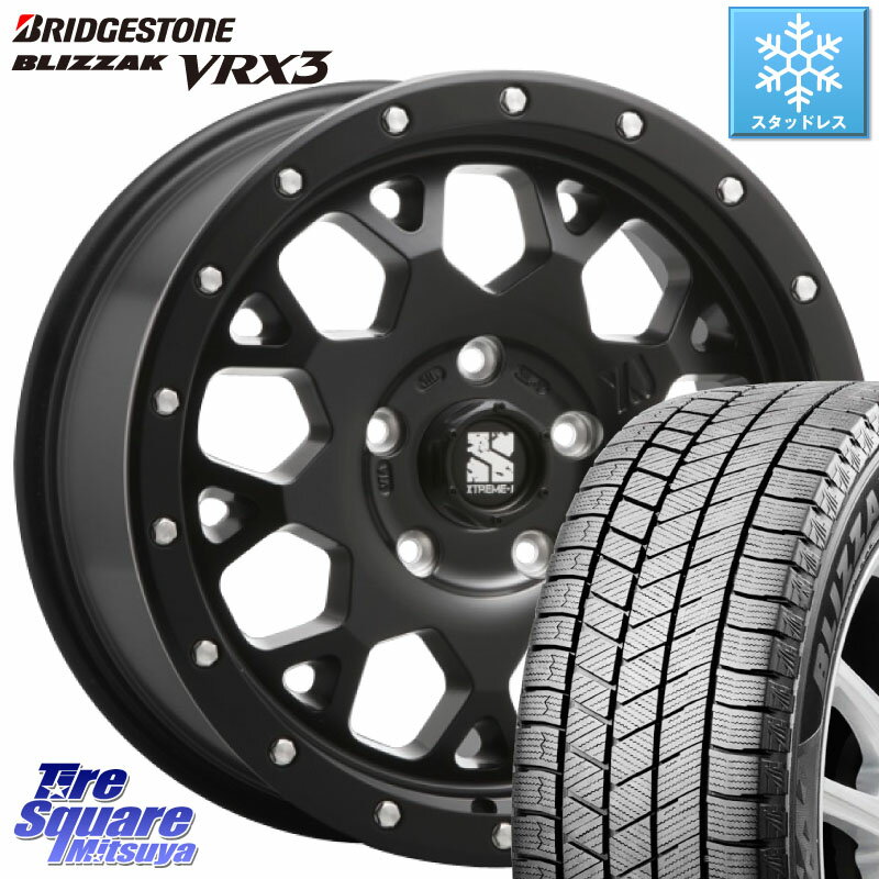 ブリヂストン ブリザック BLIZZAK VRX3 スタッドレス 215/65R16 MLJ XJ04 XTREME-J エクストリームJ ホイール 16インチ 16 X 6.5J(US) +35 5穴 110