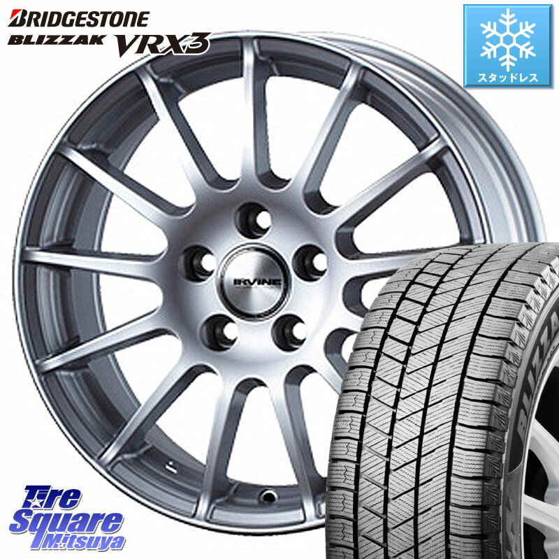 ブリヂストン ブリザック BLIZZAK VRX3 2023年製 在庫● スタッドレス 235/60R18 WEDS IR87545V ウェッズ IRVINE F01 ホイール 18インチ 18 X 7.5J(LANDROVER EVOQUE LZ2) +45 5穴 108 ランドローバー イヴォーク