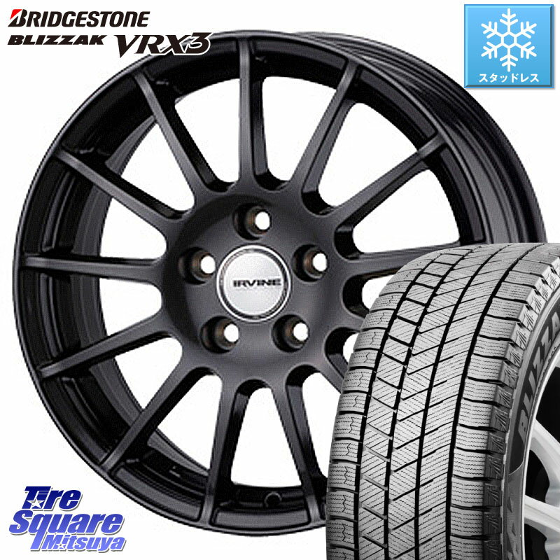 ブリヂストン ブリザック BLIZZAK VRX3 2023年製 在庫● スタッドレス 235/60R18 WEDS IR87545VG ウェッズ IRVINE F01 ホイール 18インチ 18 X 7.5J(LANDROVER EVOQUE LZ2) +45 5穴 108 ランドローバー イヴォーク