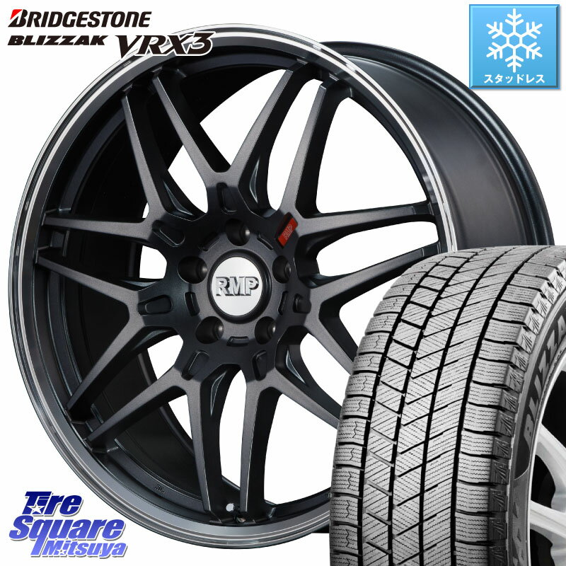 ブリヂストン ブリザック BLIZZAK VRX3 スタッドレス 235/40R19 MANARAY MID RMP - 720F ホイール 19インチ 19 X 8.0J +42 5穴 114.3 カムリ