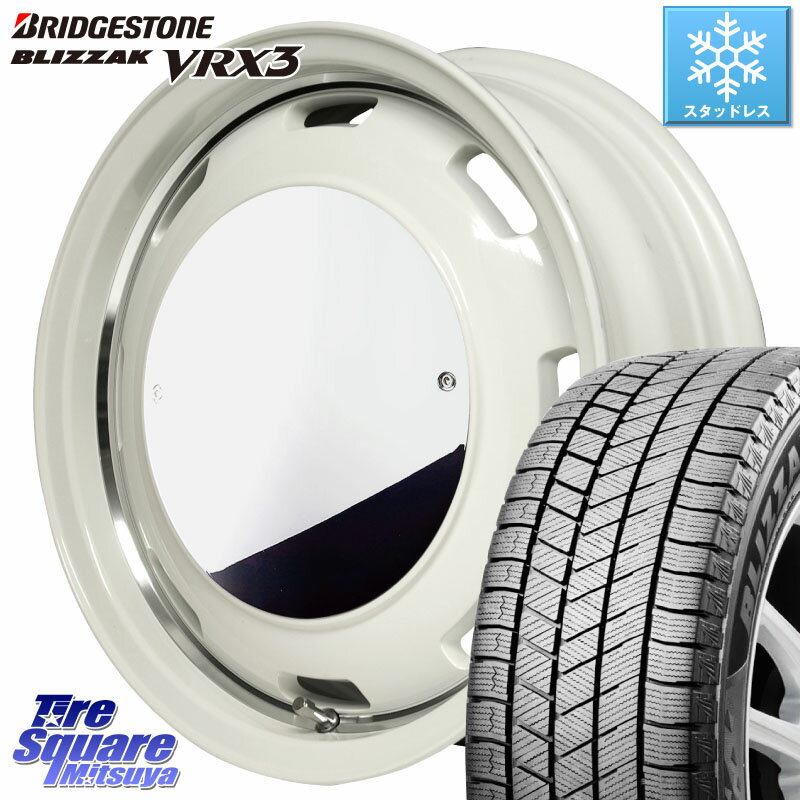 ブリヂストン ブリザック BLIZZAK VRX3 スタッドレス 165/60R14 MANARAY MID Garcia CISCO MOON 14インチ 14 X 4.5J +45 4穴 100