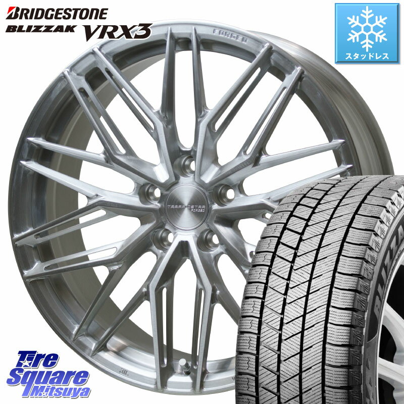 ブリヂストン ブリザック BLIZZAK VRX3 スタッドレス 235/40R19 HotStuff TSF-03 BRS トラフィックスターフォージド 19インチ 19 X 8.0J +42 5穴 114.3 カムリ