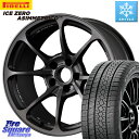 ピレリ ICE ZERO ASIMMETRICO スタッドレス 245/40R18 RAYS 【欠品 ...