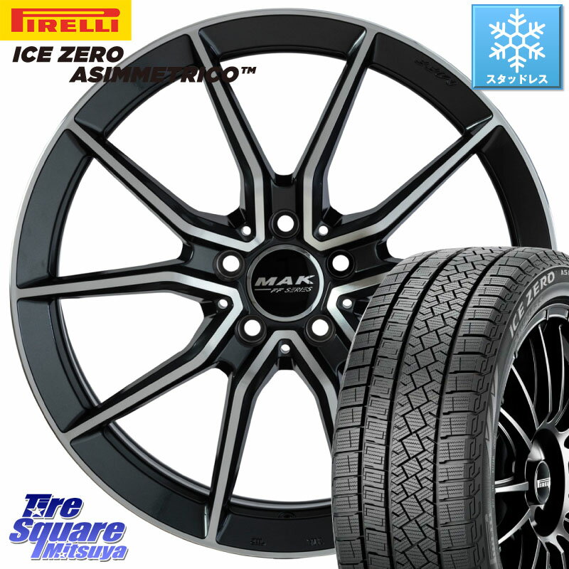 ԥ ICE ZERO ASIMMETRICO åɥ쥹 245/45R18  MAK ARGENTO FF ۥ 18 18 X 8.0J(MB W206AT) +40 5 112 륻ǥ٥ C饹