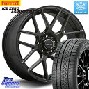 ピレリ ICE ZERO ASIMMETRICO スタッドレス 245/45R19 MLJ hyperion ハイペリオン CVM ホイール 19インチ 19 X 8.5J +45 5穴 114.3 デリカ D5 D:5