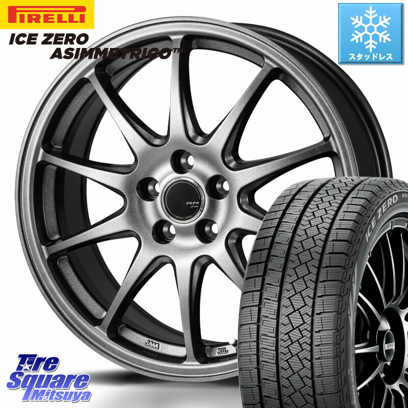 ԥ ICE ZERO ASIMMETRICO åɥ쥹 215/60R16 Japan ZACK JP202 ۥ 4 16 16 X 6.5J +38 5 114.3 