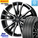 ピレリ ICE ZERO ASIMMETRICO スタッドレス 225/65R17 HotStuff Chronus クロノス CH-110 CH110 ホイール 17インチ 17 X 7.0J +55 5穴 114.3 アウトバック