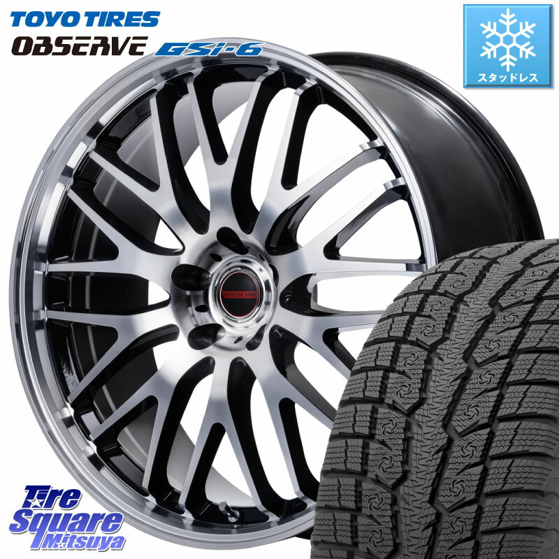 TOYO OBSERVE GSi-6 Gsi6 2023年製 スタッドレス 255/45R20 MANARAY MID VERTEC ONE EXE10 Vselection ホイール 20インチ 20 X 8.5J +38 5穴 114.3