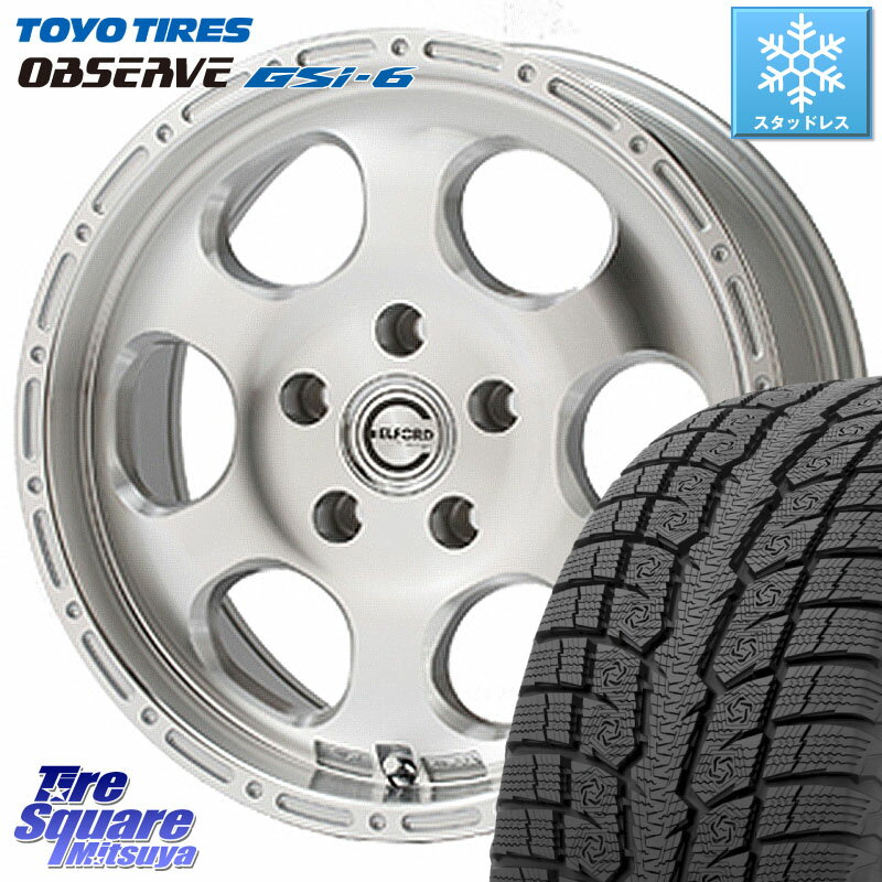 TOYO OBSERVE GSi-6 Gsi6 スタッドレス 265/70R17 MEIWA Blood Stock One Piece ホイール 17インチ 17 X 8.0J +35 5穴 127 ジープ ラングラー JK JL