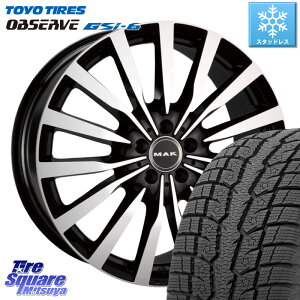 TOYO OBSERVE GSi-6 Gsi6 2023年製 スタッドレス 255/45R20 阿部商会 MAK KRONE クローネ ホイール 20 X 8.5J(MB X253) +40 5穴 112 メルセデスベンツ GLC(X253)