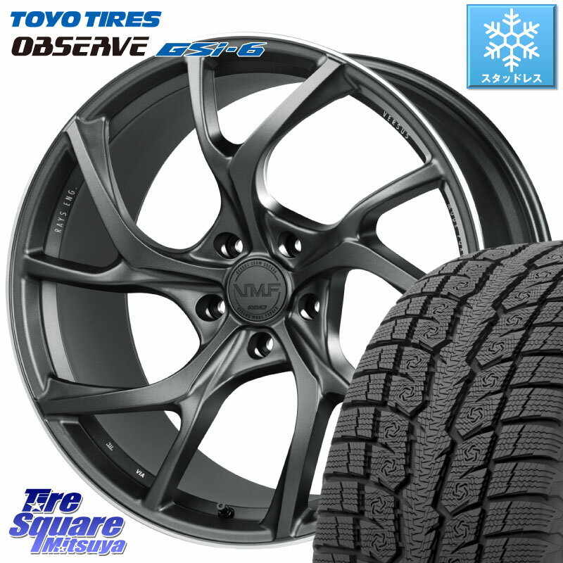 TOYO OBSERVE GSi-6 Gsi6 2023年製 スタッドレス 255/45R20 RAYS レイズ VMF C-01 鍛造ホイール 20 X 9.0J +37 5穴 114.3