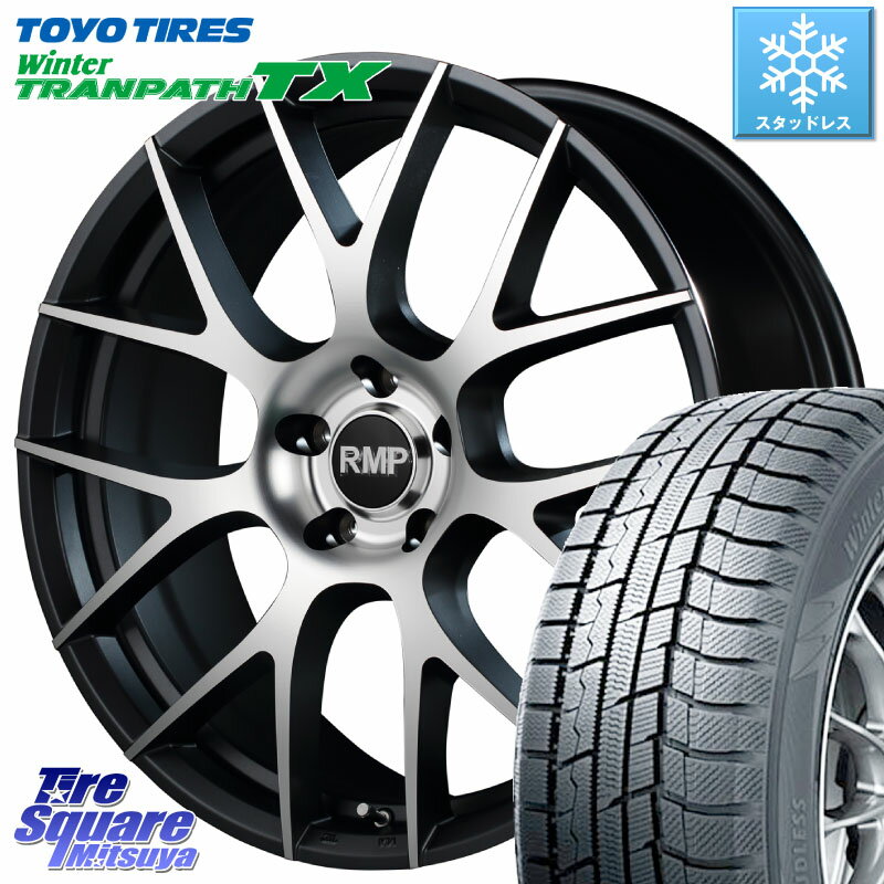 TOYO ウィンター トランパス TX 2023年製 スタッドレス 215/55R17 MANARAY MID RMP - 027F 17インチ ホイール 17 X 7.0J +48 5穴 114.3 ヴェゼル カムリ