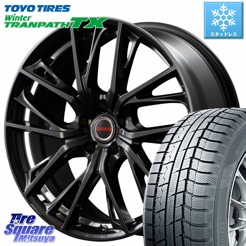 TOYO ウィンター トランパス TX 2023年製 スタッドレス 215/50R17 MANARAY MID VERTEC ONE GLAIVE 17インチ 17 X 7.0J +50 5穴 100 インプレッサ