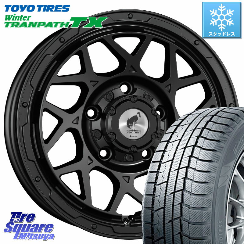 TOYO ウィンター トランパス TX 2023年製 スタッドレス 215/65R16 WEDS LODIO DRIVE ロディオドライブ 8M MONO モノ ※インセット-5 16インチ 16 X 6.0J +0 5穴 139.7 ジムニー シエラ