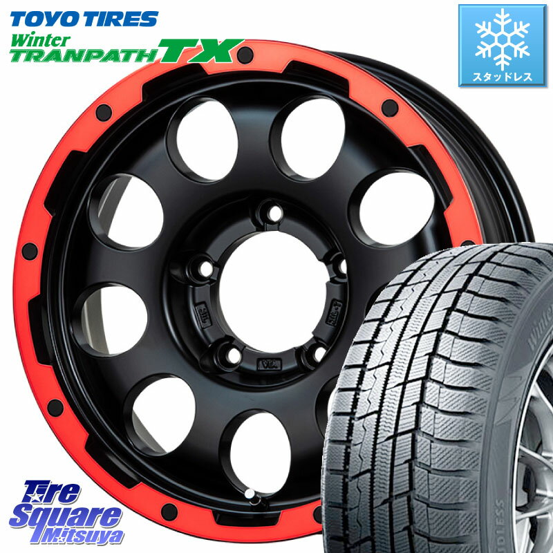 TOYO ウィンター トランパス TX 2023年製 スタッドレス 215/65R16 LEHRMEISTER レアマイスター LMG CS-9 ホイール 16インチ 16 X 5.5J +0 5穴 139.7 ジムニー