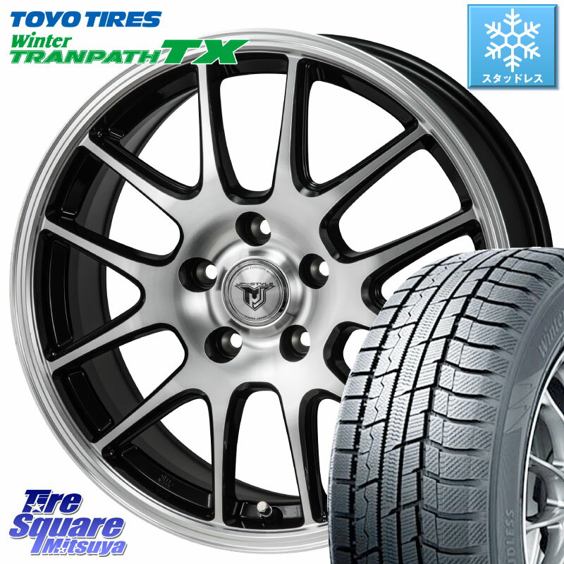 TOYO ウィンター トランパス TX 2023年製 スタッドレス 215/50R17 MONZA JP STYLE MJ02 ジェイピースタイル 17 X 7.0J +50 5穴 100 インプレッサ