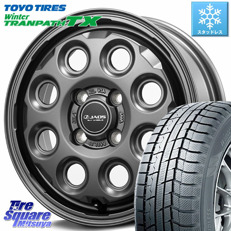 TOYO 󥿡 ȥѥ TX 2023ǯ ڼư åɥ쥹 155/65R14 JAOS JAOS ADAMAS MIL-8 㥪 ޥ ߥ륨 14 14 X 4.5J +45 4 100 ǥꥫߥ