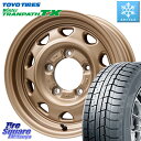 TOYO ウィンター トランパス TX 2023年製 スタッドレス 215/70R16 LEHRMEISTER レアマイスター LMG OFF STYLE ホイール 16インチ 16 X 5.5J +20 5穴 139.7 ジムニー