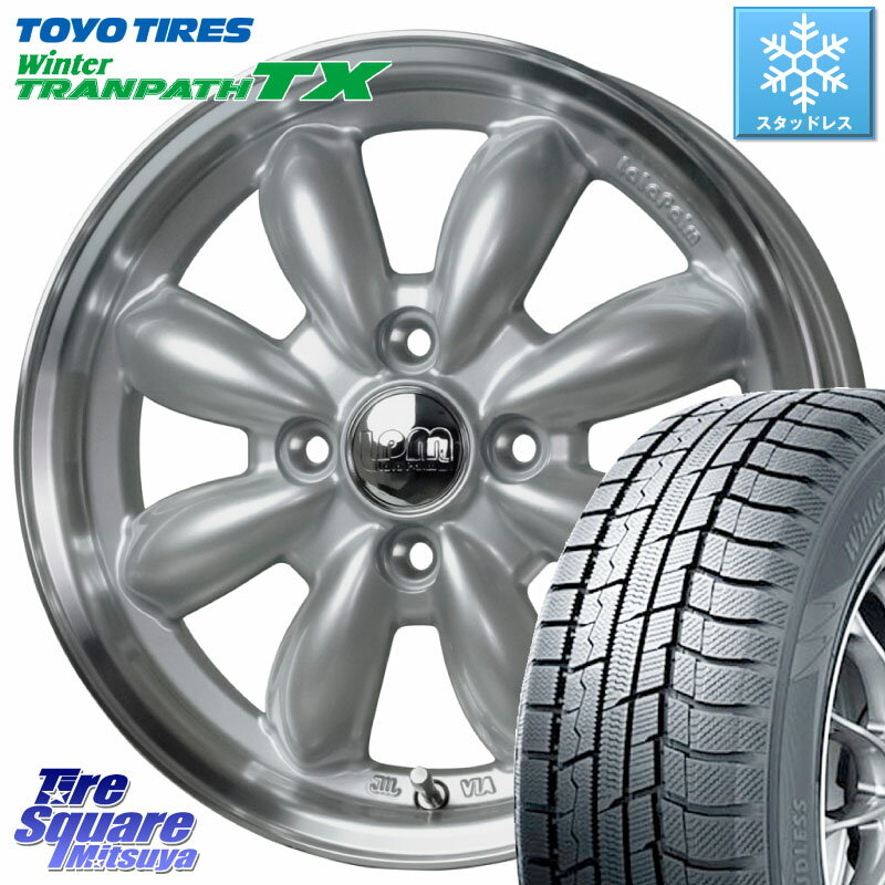 TOYO ウィンター トランパス TX 2023年製 在庫● スタッドレス 165/65R14 HotStuff LaLa Palm CUP2 ララパーム ホイール 14インチ 14 X 4.5J +45 4穴 100 ハスラー デリカミニ