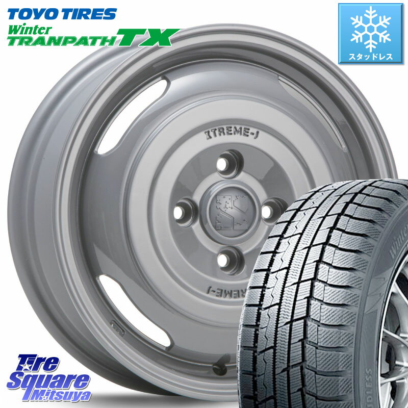 TOYO ウィンター トランパス TX 2023年製 軽自動車 スタッドレス 155/65R14 MLJ JOURNEY ジャーニー XTREME-J エクストリームJ 在庫● ホイール 14インチ 14 X 4.5J +43 4穴 100