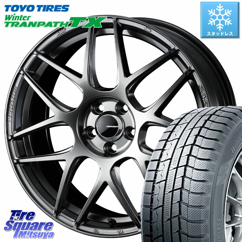 TOYO ウィンター トランパス TX 2023年製 スタッドレス 215/50R17 WEDS 74215 SA-27R PSB ウェッズ スポーツ ホイール 17インチ 17 X 7.5J +48 5穴 100