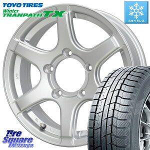 TOYO ウィンター トランパス TX 2023年製 スタッドレス 215/70R16 HotStuff BISON BN-04 BN04 ホイール 16インチ 16 X 5.5J +22 5穴 139.7 ジムニー