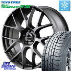 TOYO ウィンター トランパス TX 2023年製 スタッドレス 235/65R18 MANARAY MID Lefinada MOTION3 平座仕様 トヨタ・レクサス専用 ホイール 18インチ 18 X 8.0J +33 5穴 114.3 RX