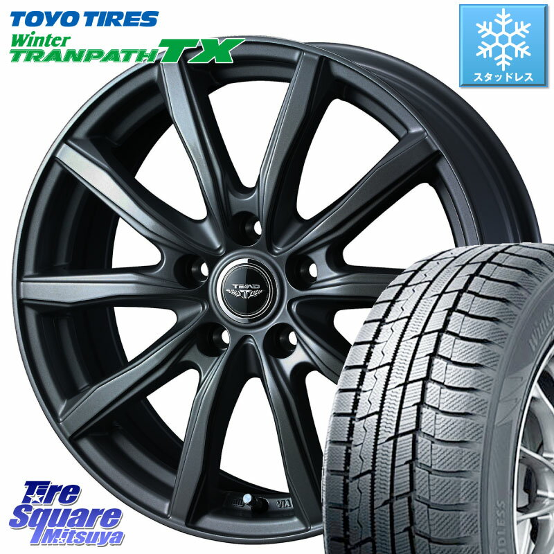 TOYO ウィンター トランパス TX 2023年製 スタッドレス 215/50R17 WEDS TEAD SH 特価 ホイール 17インチ 17 X 7.0J +48 5穴 100 インプレッサ