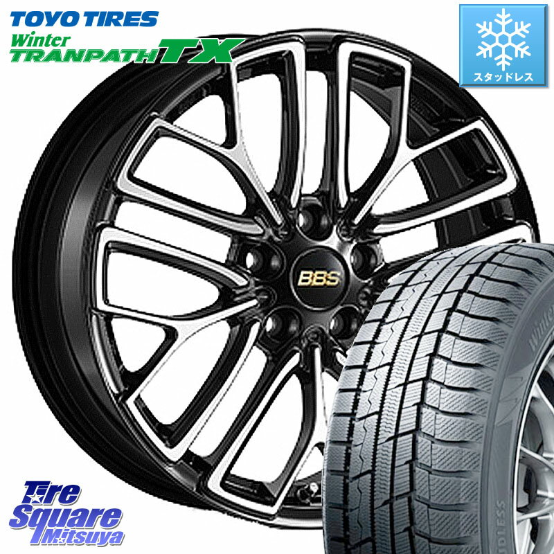 TOYO ウィンター トランパス TX 2023年製 スタッドレス 225/60R18 BBS RE-X 鍛造1ピース ホイール 18インチ 18 X 8.0J +46 5穴 114.3 アウトバック