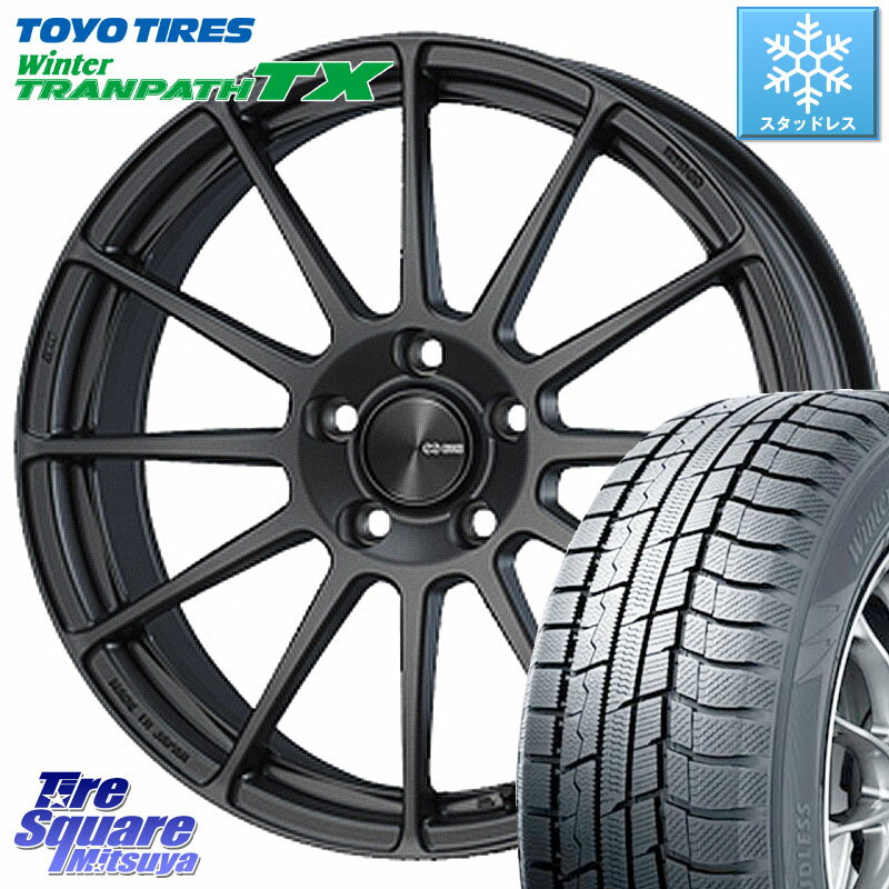 TOYO ウィンター トランパス TX スタッドレス 225/60R17 KYOHO ENKEI エンケイ PerformanceLine PF03 (MD) ホイール 17 X 7.0J +50 5穴 100 XV アウトバック