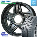 ジムニー TOYO ウィンター トランパス TX 2023年製 スタッドレス 215/65R16 HotStuff マッドクロス JB-01 JB01 (GM) ホイール 16インチ 16 X 5.5J +20 5穴 139.7