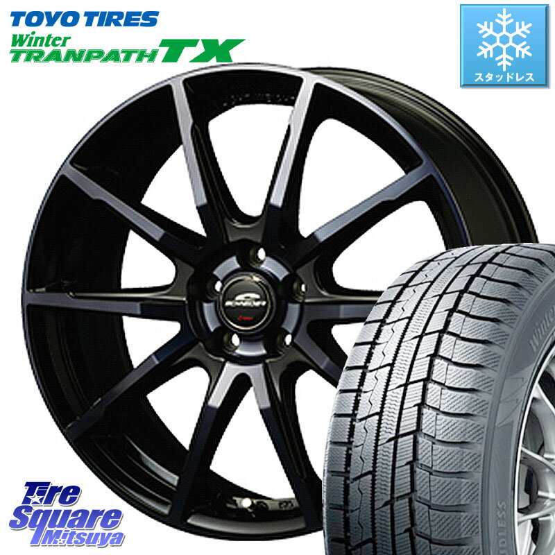 TOYO ウィンター トランパス TX 2023年製 スタッドレス 215/50R17 MANARAY MID SCHNEIDER シュナイダー DR-01 DR01 ホイール 17インチ 17 X 7.0J +48 5穴 100 インプレッサ