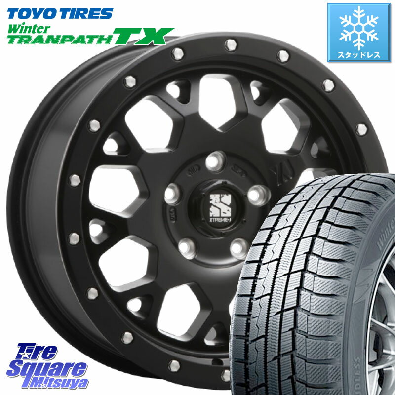 TOYO ウィンター トランパス TX スタッドレス 225/60R17 MLJ XJ04 XTREME-J エクストリームJ ホイール 17インチ 17 X 7.0J(US) +35 5穴 110