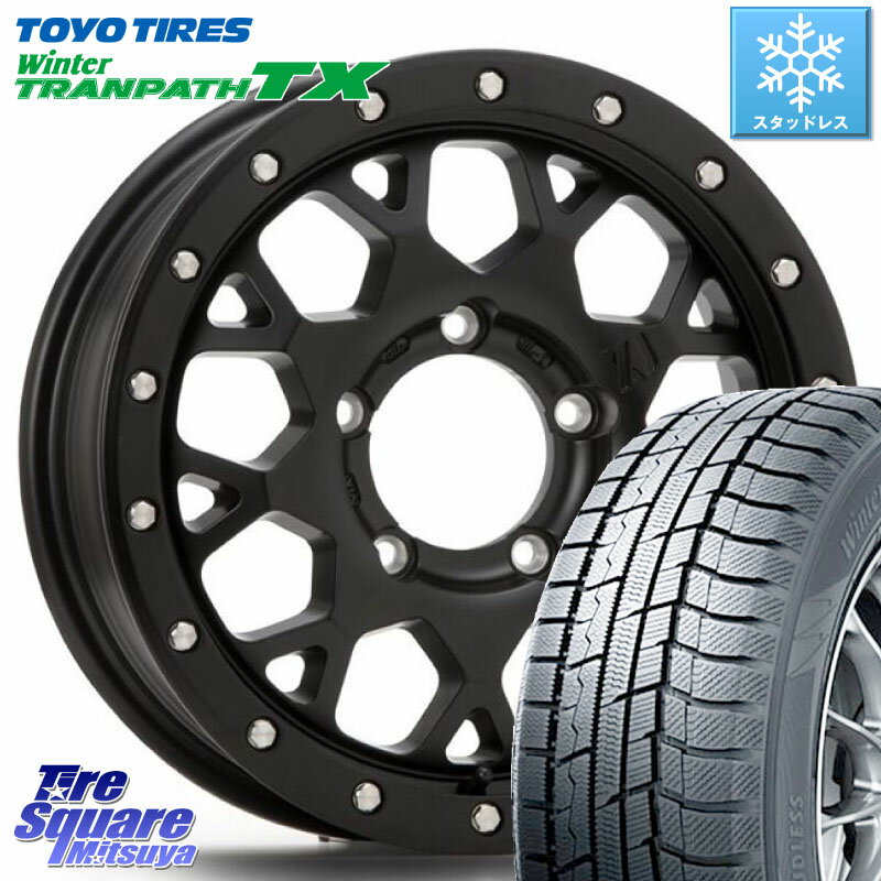 TOYO ウィンター トランパス TX 2023年製 スタッドレス 215/65R16 MLJ XJ04 XTREME-J エクストリームJ ホイール 16インチ 16 X 5.5J +22 5穴 139.7 ジムニー