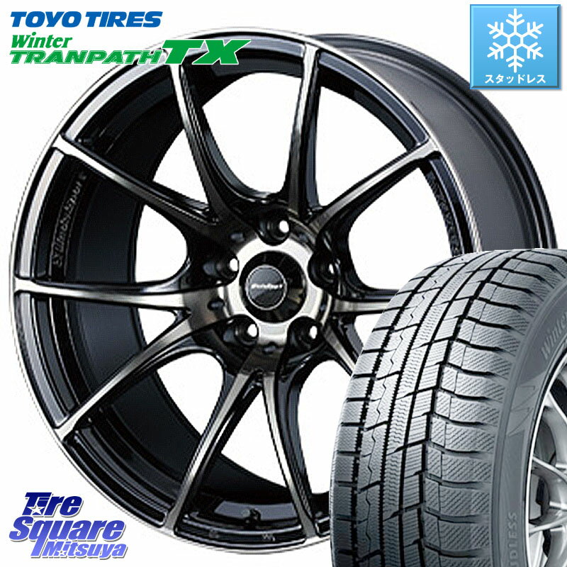 TOYO ウィンター トランパス TX 2023年製 スタッドレス 215/50R17 WEDS 72623 SA-10R SA10R ウェッズ スポーツ ホイール 17インチ 17 X 7.5J +48 5穴 100