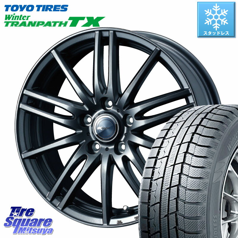 TOYO ウィンター トランパス TX 2023年製 スタッドレス 215/70R16 WEDS ウェッズ ZAMIK ザミック TITO 16インチ 16 X 6.5J +47 5穴 114.3