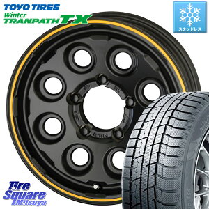 TOYO ウィンター トランパス TX 2023年製 スタッドレス 215/70R16 KYOHO PPX MIL:8 ホイール 4本 16インチ 16 X 5.5J +0 5穴 139.7 ジムニー シエラ