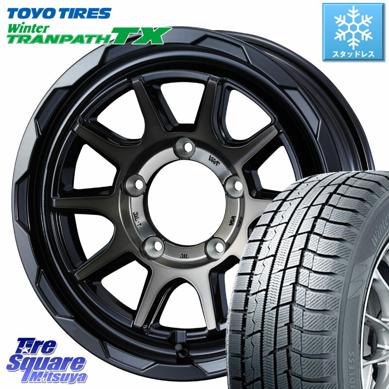 TOYO ウィンター トランパス TX スタッドレス 215/70R15 WEDS マッドヴァンス 06 MUD VANCE 06 ウエッズ 15インチ 15 X 6.0J +0 5穴 139.7 シエラ