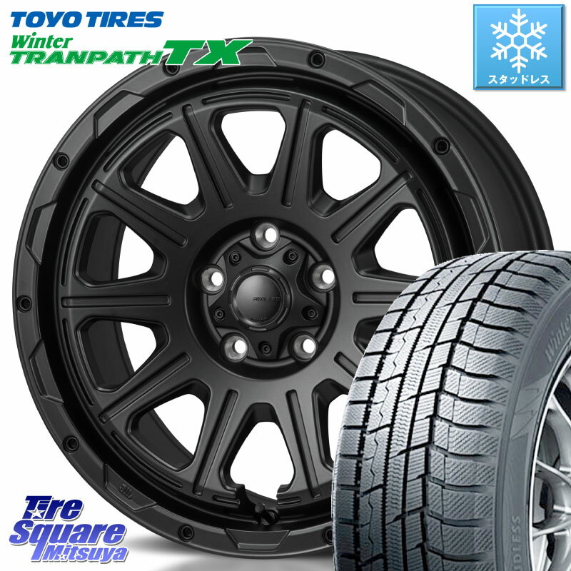 TOYO ウィンター トランパス TX 2023年製 在庫● スタッドレス 195/60R16 MONZA HI-BLOCK REGULES BK 16インチ 16 X 6.0J +40 4穴 100 オーラ