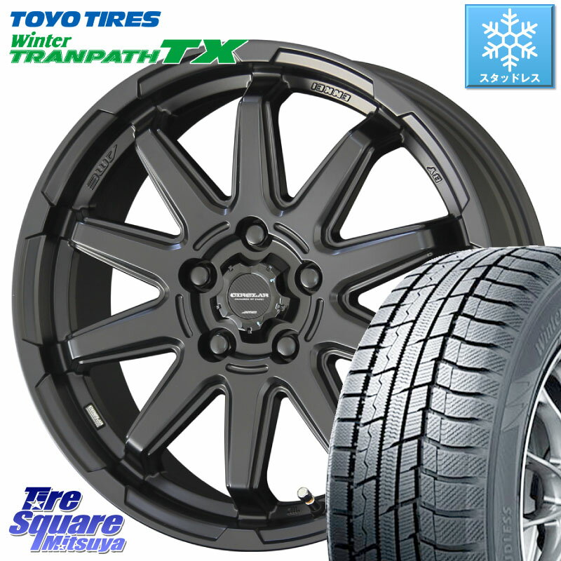 TOYO ウィンター トランパス TX 2023年製 スタッドレス 215/50R17 KYOHO キョウホウ CIRCLAR サーキュラー C10S 17インチ 17 X 7.0J +55 5穴 100 インプレッサ